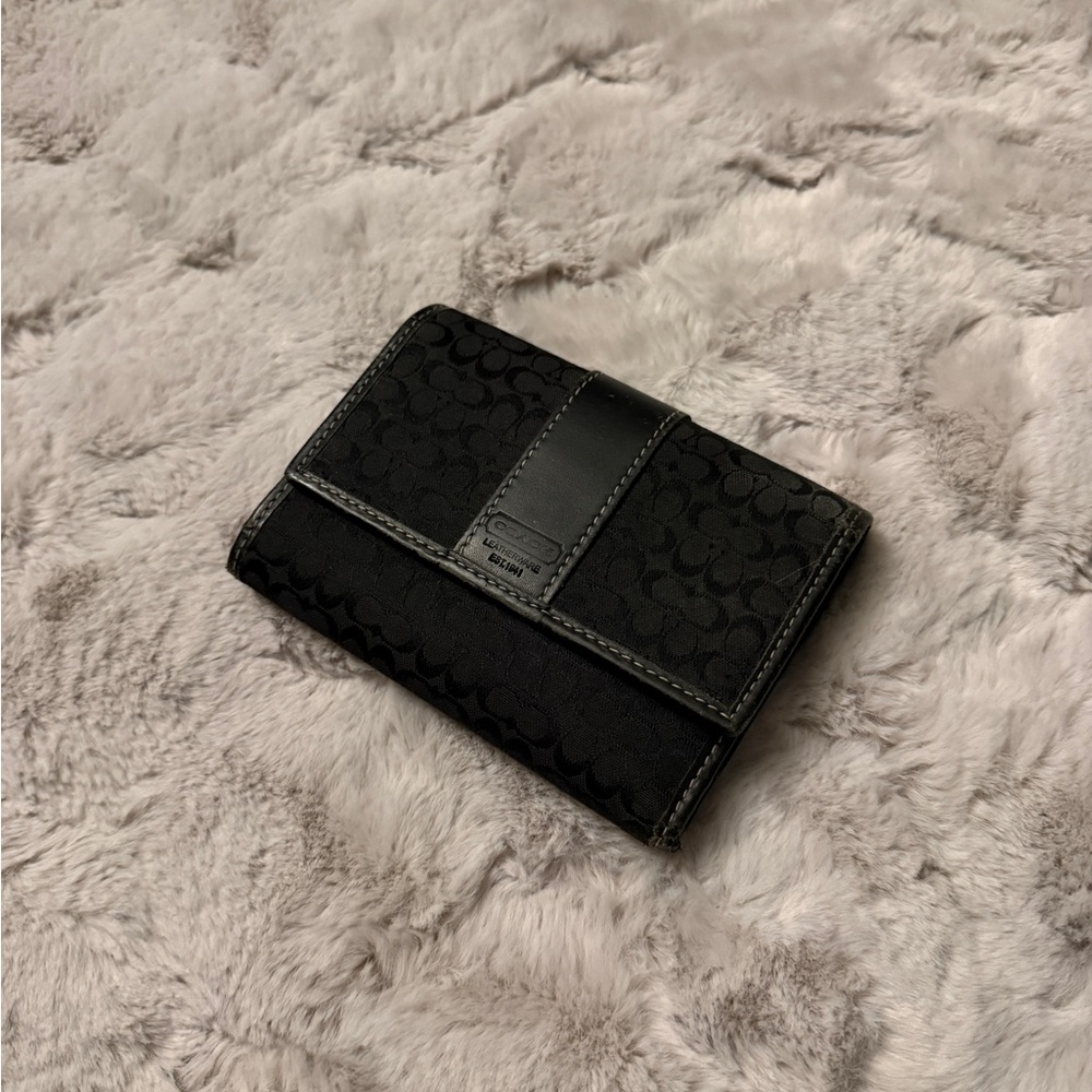 Y2K Coach Signature Wallet